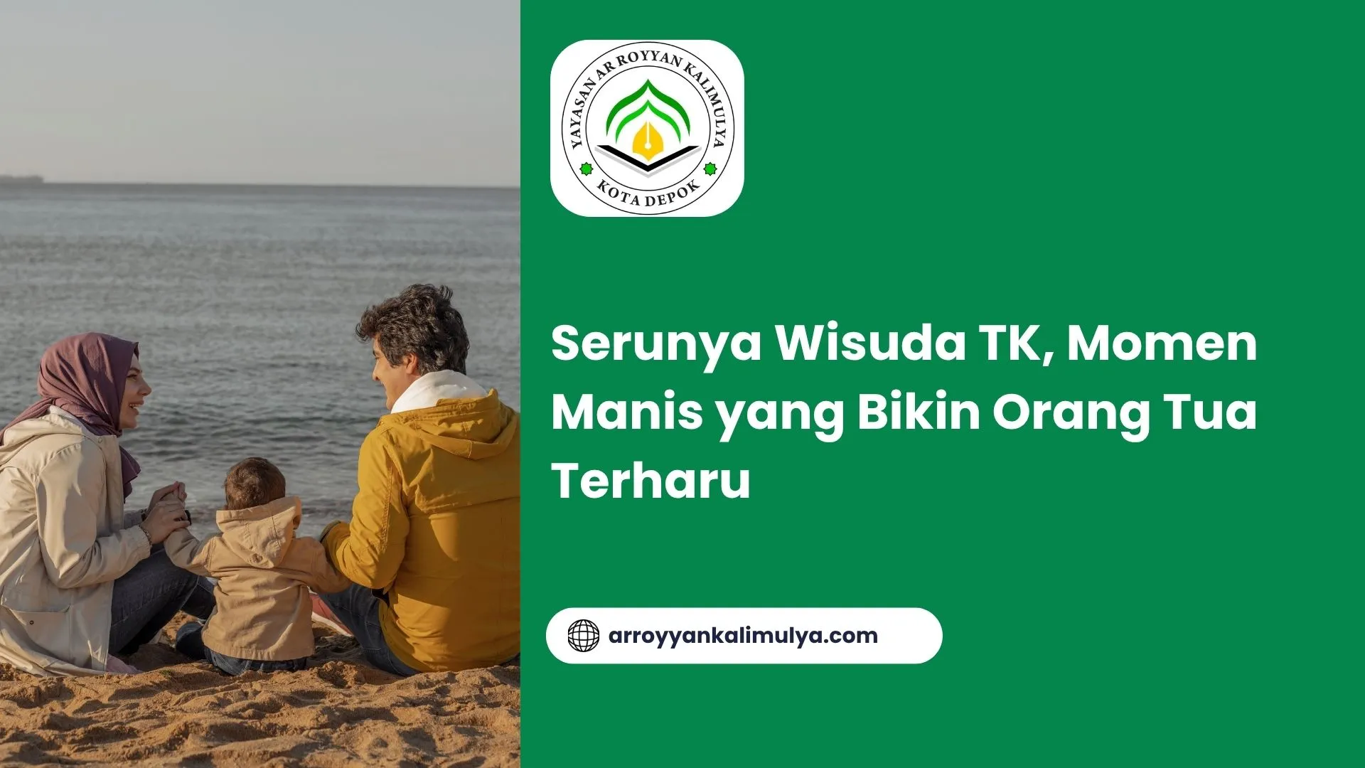 Serunya Wisuda TK, Momen Manis yang Bikin Orang Tua Terharu