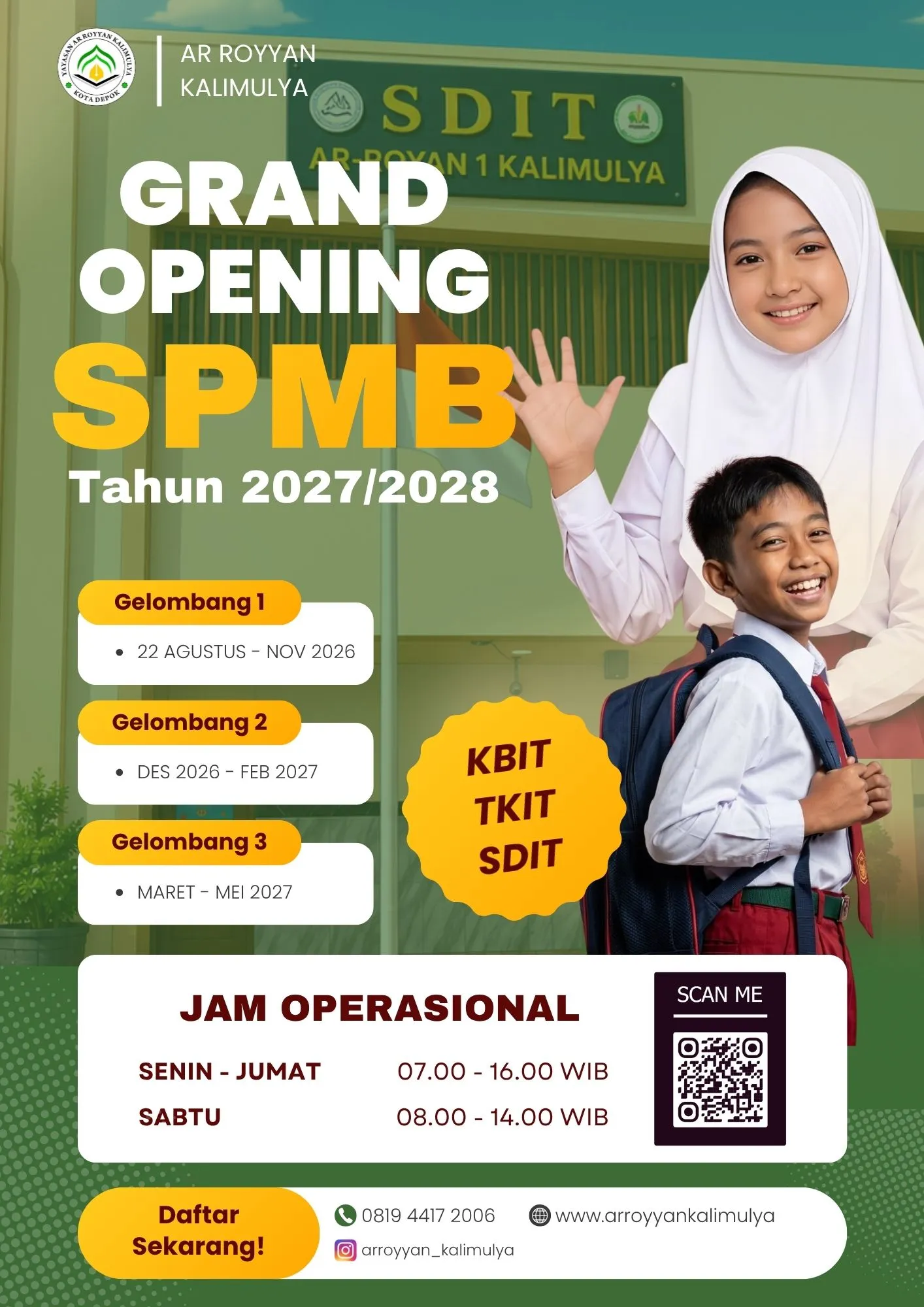 spmb arroyyan kalimulya
